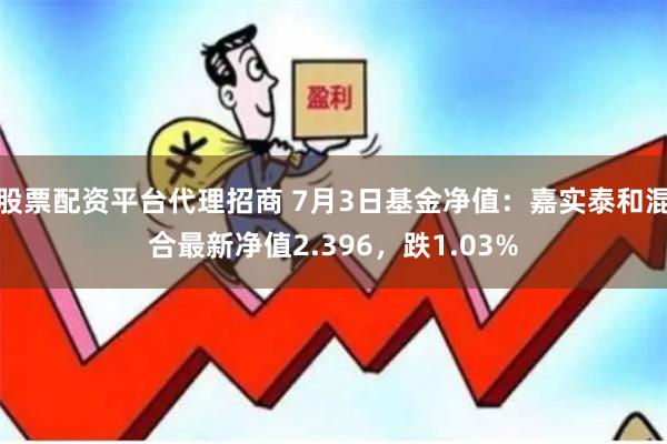 股票配资平台代理招商 7月3日基金净值：嘉实泰和混合最新净值2.396，跌1.03%